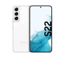 Mobilais Telefons Samsung Galaxy S22 SM-S901B 15.5 cm (6.1") Dual SIM Android 12 5G USB Type-C 8 GB 128 GB 3700 mAh White