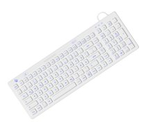 KeySonic KSK-6031INEL tastatūra USB QWERTZ Vācu Balts