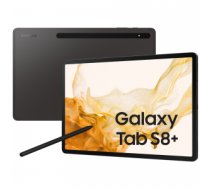 Samsung Galaxy Tab S8+ 5G SM-X806B LTE 128 GB 31,5 cm (12.4") Qualcomm Snapdragon 8 GB Wi-Fi 6 (802.11ax) Android 12 Grafīts