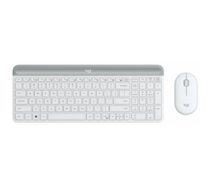 Logitech MK470 keyboard RF Wireless QWERTY US International White