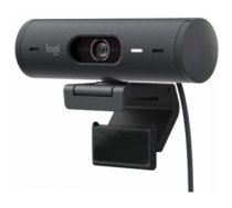 Logitech Brio 500 vebkamera 4 MP 1920 x 1080 pikseļi USB-C Grafīts