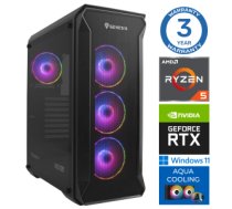 INTOP AQUA Ryzen 5 7600X 32GB DDR5 1TB SSD M.2 NVME RTX4070 12GB WIN11 RW32556WH