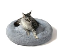 GO GIFT Shaggy grey M - pet bed - 57 x 57 x 10 cm