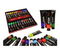 Artist's Paint Kit In A Tube Of 24 Colors