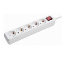 Gembird Surge Protector 5x 5 AC outlet(s) White