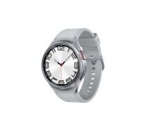 Samsung Galaxy Watch6 Classic SM-R960NZSADBT smartwatch / sport watch 3.81 cm (1.5") OLED 47 mm Digital 480 x 480 pixels Touchscreen Silver Wi-Fi GPS (satellite)