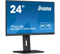 iiyama ProLite XUB2492HSN-B5 LED display 61 cm (24") 1920 x 1080 pixels Full HD Black