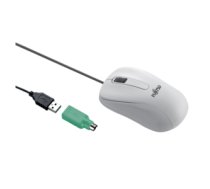 Fujitsu M530 mouse Ambidextrous USB Type-A+PS/2 Laser 1200 DPI