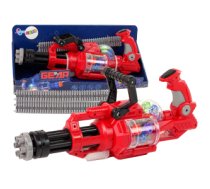 Electric Gun Rotating Cannon Light Sound Red 13669-uniw