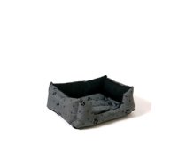 GO GIFT Dog bed XXL - graphite - 90x63x16 cm