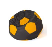 Sako bag pouffe Ball black-yellow XL 120 cm