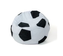 Sako bag pouffe ball white-black L 80 cm