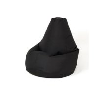 Sako bag pouffe Pear black L 105 x 80 cm