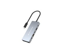 Conceptronic DONN22G laptop dock/port replicator Wired USB 3.2 Gen 2 (3.1 Gen 2) Type-C Grey