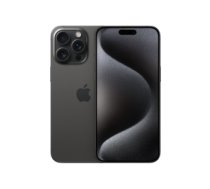 Mobilais Telefons Apple iPhone 15 Pro Max 17 cm (6.7") Dual SIM iOS 17 5G USB Type-C 256 GB Titanium, Black MU773ZD/A