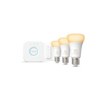 Philips Hue White ambience Starter kit: 3 E27 smart bulbs (1100) + dimmer switch