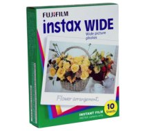 Fujifilm | Instax Wide Glossy (10pl) Film | 108 x 86 mm | Quantity 10 Fuji instax glossy 10