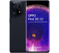 OPPO Find X5 16,6 cm (6.55") Divas SIM kartes Android 12 5G USB Veids-C 8 GB 256 GB 4800 mAh Melns