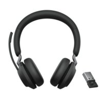 Jabra Evolve2 65, MS Stereo Headset Head-band Black