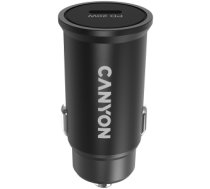 CANYON car charger C-20 PD 20W USB-C Black CNS-CCA20B CNS-CCA20B