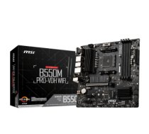 MSI B550M PRO-VDH WIFI motherboard Socket AM4 Micro ATX AMD B550