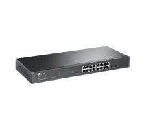 TP-LINK JetStream 16-Port Gigabit Smart Switch with 2 SFP Slots