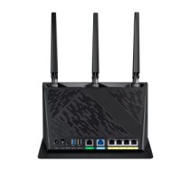 ASUS RT-AX86U Pro bezvadu rūteris Tīkls Gigabit Ethernet Divkāršā frekvenču josla (2.4 GHz / 5 GHz) Melns