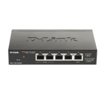 D-Link DGS-1100-05PDV2 network switch Managed Gigabit Ethernet (10/100/1000) Power over Ethernet (PoE) Black