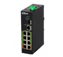 Dahua Technology DH-LR2110-8ET-120 Vadīts L2 Fast Ethernet (10/100) Power over Ethernet (PoE) Melns