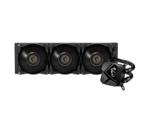 MSI MAG CORELIQUID P360 Liquid CPU Cooler '360mm Radiator, 3x 120mm PWM Fan, Noise Reducer connector, Compatible with Intel and AMD Platforms, Latest LGA 1700 ready'