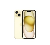 Mobilais Telefons Apple iPhone 15 15.5 cm (6.1") Dual SIM iOS 17 5G USB Type-C 128 GB Yellow MTP23SX/A