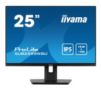 iiyama ProLite XUB2595WSU-B5 monitori 63,5 cm (25") 1920 x 1200 pikseļi WUXGA LED Melns