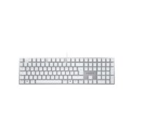 CHERRY KC 200 MX tastatūra USB QWERTZ Vācu Sudrabs, Balts