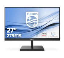 Philips E Line 275E1S/00 LED display 68.6 cm (27") 2560 x 1440 pixels Quad HD Black