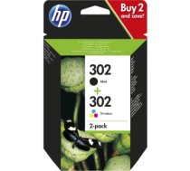 HP 302 2-pack Black/Tri-color Original Ink Cartridges