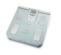 Omron BF511 Square Turquoise Electronic personal scale HBF-511T-E