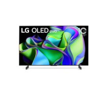 LG OLED42C31LA televizors 106,7 cm (42") 4K Ultra HD Viedtelevizors Wi-Fi Melns