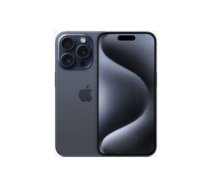 Mobilais Telefons Apple | iPhone 15 Pro | Blue Titanium | 6.1 " | Super Retina XDR display with ProMotion | 2556 x 1179 pixels | Apple | A17 Pro | Internal RAM 8 GB | 128 GB | Dual SIM | Nano-SIM and eSIM | 3G | 4G | 5G | Main camera resolution 48+12+12 MP | Secondary camera resolution 12 MP | iOS | 17 MTV03PX/A