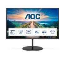 AOC V4 Q27V4EA LED display 68,6 cm (27") 2560 x 1440 pikseļi 2K Ultra HD Melns
