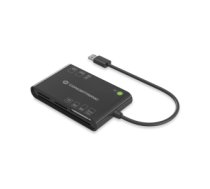 Conceptronic BIAN01B viedkaršu nolasītājs Iekštelpas USB 3.2 Gen 1 (3.1 Gen 1) Melns