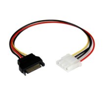 StarTech.com 12in SATA to LP4 Power Cable Adapter - F/M