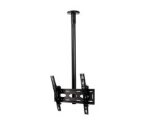 B-Tech Universal Flat Screen Ceiling Mount with Tilt (VESA 400) - 1.5m Ø50mm Pole 1MBTM071