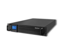 Qoltec 53946 Uninterruptible power supply UPS RACK | 2KVA | 1600 W | LCD 53946