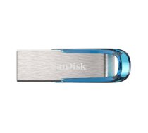 SanDisk Ultra Flair USB zibatmiņa 32 GB USB Type-A 3.2 Gen 1 (3.1 Gen 1) Zils, Sudrabs