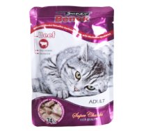 SUPER BENEK Beef in sauce - wet cat food - 100 g