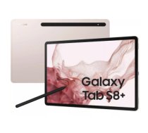 Samsung Galaxy Tab S8+ 5G SM-X806B LTE 128 GB 31,5 cm (12.4") Qualcomm Snapdragon 8 GB Wi-Fi 6 (802.11ax) Android 12 Rozā zelts