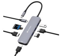 VERBATIM USB-C Pro 8 Port Hub 2xHDMI 4K SD 3.2 GEN1 CMH-08 32151 VB32151 VB32151