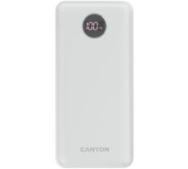 CANYON power bank PB-2002 LED 20000 mAh PD 20W QC 3.0 White CNE-CPB2002W CNE-CPB2002W