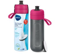 Brita Fill&Go Active Sporta 600 ml Plastmasa Melns, Rozā