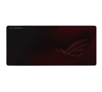 ASUS ROG Strix Scabbard II Spēļu peles paliktnis Melns, Sarkans